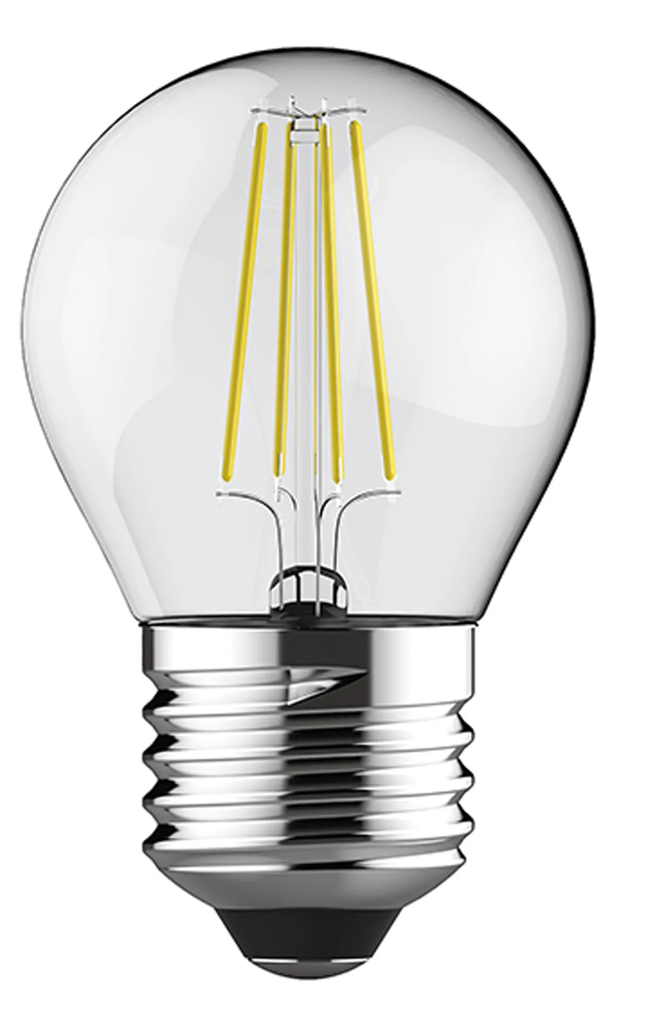 763511133  Value Classic LED Ball E27 4W 2700K 470lm